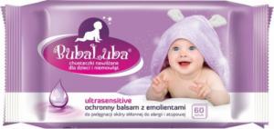 Luba LUBA_BubaLuba chusteczki nawilżane z Ochronnym Balsamem i Emolientami dla dzieci 60szt 1