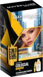 Maybelline  MAYBELLINE_SET Colossal 100% Black Mascara tusz do rzęs 10,7ml + Garnier Skin Naturals płyn micelarny z olejkiem 100ml 1