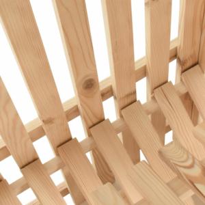 Skrzynia ogrodowa vidaXL Skrzynia na ziemniaki, 50x50x80 cm, lite drewno sosnowe 6