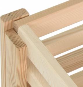 Skrzynia ogrodowa vidaXL Skrzynia na ziemniaki, 60x40x50 cm, lite drewno sosnowe 7