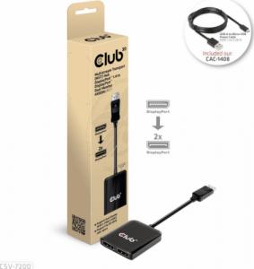 Club 3D Hub Club 3D CSV-7220 MST Hub DisplayPort™ 1.4 to DisplayPort™ + HDMI™ 4K60Hz M/F 5