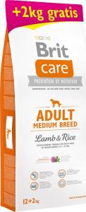 Brit Karma Brit Care New Adult Jagnięcina z ryżem 12+2 kg 1