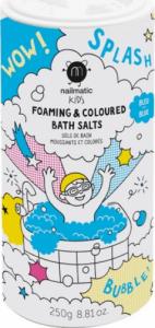 Nailmatic NAILMATIC_Kids Foaming &amp; Colorued Bath Salt pieniąca się sól do kąpieli dla dzieci Blue 250g 1
