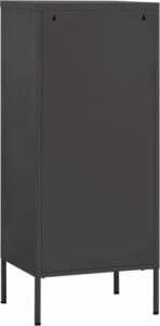 vidaXL Szafka, antracytowa, 42,5x35x101,5 cm, stalowa 6