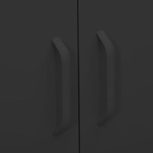 vidaXL Szafka, antracytowa, 80x35x101,5 cm, stalowa 3