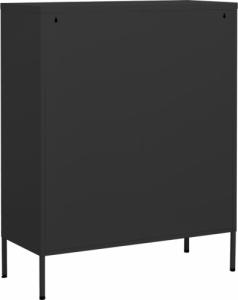 vidaXL Szafka, antracytowa, 80x35x101,5 cm, stalowa 7
