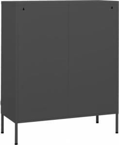 vidaXL Szafka, antracytowa, 80x35x101,5 cm, stalowa 6