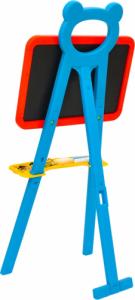 vidaXL Sztaluga dla dzieci 2-w-1 z tablicą kredową i białą 5