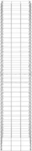 vidaXL Wysokie donice gabionowe, 3 szt., 30x30x150 cm, żelazo 3