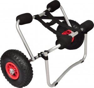 vidaXL Wózki do transportu kajaka aluminiowy 2 szt. (277087) 2