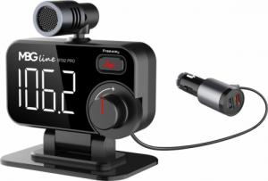 Transmiter FM Mbg Line Transmiter samochodowy FM BLUETOOTH BT92 PRO 1