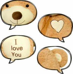 TEDBI TEDBI DUŻY MIŚ PLUSZOWY 160 cm BEŻOWY 3