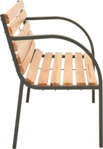 vidaXL Ławka ogrodowa dla dzieci, 81 cm, drewno stroigły chińskiej 2