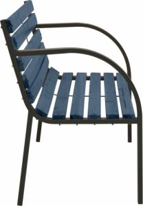 vidaXL Ławka ogrodowa dla dzieci, 81 cm, drewno stroigły, szara 2