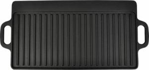 vidaXL Żeliwna płyta grillowa, dwustronna, 50x23 cm 3