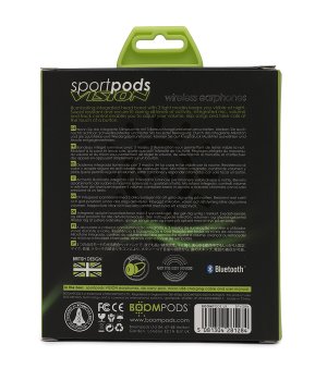 Słuchawki Boompods Sportpods Vision Zielone (SPVGRN) 9