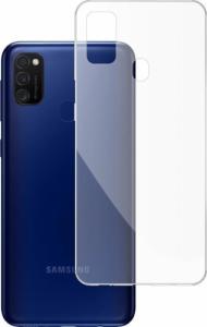 etumi Etui Do Samsung Galaxy M21 Gumowe Slim Clear View Pokrowiec Ochronny / Futerał Obudowa / Ochrona Clear Cover Bezbarwne Slim Case0014 1