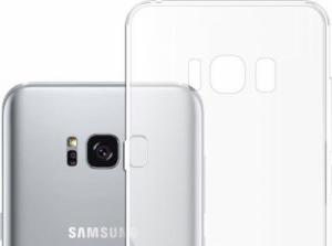 etumi Etui Do Samsung Galaxy S8 Plus Gumowe Slim Clear Pokrowiec Ochronny / Futerał Obudowa / Ochrona Clear Cover Bezbarwne Slim Case0034 3