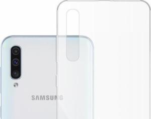 etumi Etui Do Samsung A50/ A50S/ A30S Gumowe Slim Clear Pokrowiec Ochronny / Futerał Obudowa / Ochrona Clear Cover Bezbarwne Slim Case0067 3