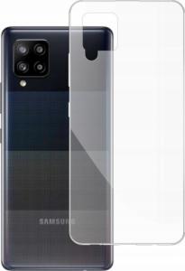 etumi Etui Do Samsung A42 5G Gumowe Slim Clear View Pokrowiec Ochronny / Futerał Obudowa / Ochrona Clear Cover Bezbarwne Slim Case0072 1