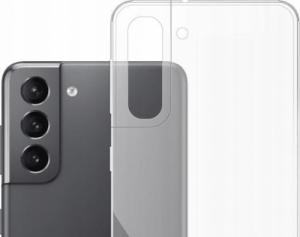 etumi Etui Do Samsung Galaxy S21 5G Gumowe Slim Clear Pokrowiec Ochronny / Futerał Obudowa / Ochrona Clear Cover Bezbarwne Slim Case0144 3