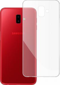 etumi Etui Do Samsung Galaxy J6 Plus Gumowe Slim Clear Pokrowiec Ochronny / Futerał Obudowa / Ochrona Clear Cover Bezbarwne Slim Case0210 1