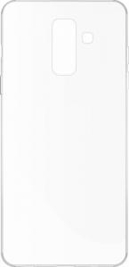 etumi Etui Do Samsung Galaxy A6+ 2018 Gumowe Slim Clear Pokrowiec Ochronny / Futerał Obudowa / Ochrona Clear Cover Bezbarwne Slim Case0211 2