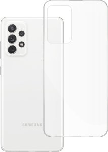 etumi Etui Do Samsung Galaxy A72 Gumowe Slim Clear View Pokrowiec Ochronny / Futerał Obudowa / Ochrona Clear Cover Bezbarwne Slim Case0218 1
