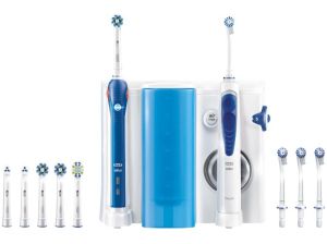 Szczoteczka Oral-B Szczoteczka rotacyjna Pro 3000 + OxyJet Center Granatowa 1