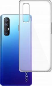 etumi Etui Do Oppo Reno 3 Pro Gumowe Slim Clear View Pokrowiec Ochronny / Futerał Obudowa / Ochrona Clear Cover Bezbarwne Slim Case0243 1