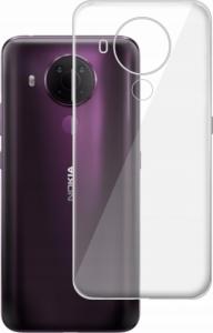 etumi Etui Do Nokia 5.4 Gumowe Slim Clear View Pokrowiec Ochronny / Futerał Obudowa / Ochrona Clear Cover Bezbarwne Slim Case0275 1