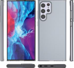 Hurtel Żelowy pokrowiec etui Ultra Clear 0.5mm Samsung Galaxy S22 Ultra przezroczysty 3