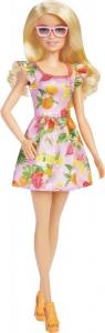 Lalka Barbie Mattel Fashionistas Modna przyjaciółka - Sukienka w owoce (HBV15) 1