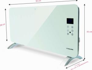 Grzejnik Kalorik CEH2000W-KALORIK promiennikowy 2000 W 11
