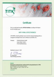 Oczyszczacz powietrza Efbe Schott Sterylizator Przenośny z Pilotem SC UV 900 9