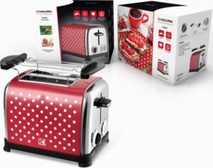Toster Kalorik Kalorik Toster RETRO Czerwony w Białe Kropki 950 W TO1045 RWDN 6