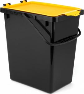 Kosz na śmieci PPH Chadex czarny 2