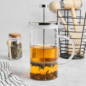 Tadar Zaparzacz herbaty ziół French Press Tadar Crema 1l 2