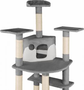 Tectake Drapak dla kota Fippi 201 cm - szaro/biała 3