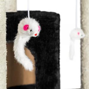 Tectake Drapak dla kota Knuti 186 cm - czarny 8