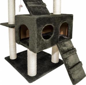 Tectake Drapak dla kota Knuti 186 cm - antracyt 4