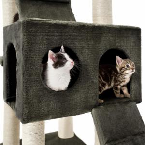 Tectake Drapak dla kota Knuti 186 cm - antracyt 7