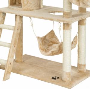 Tectake Drapak dla kota Marcel 141 cm - beżowy 11