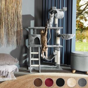 Tectake Drapak dla kota Marcel 141 cm - beżowy 2