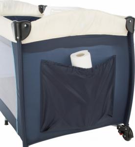 Tectake Łóżeczko turystyczne z przewijakiem kojec - niebieski 5