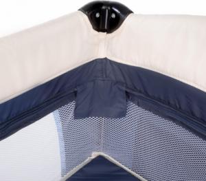 Tectake Łóżeczko turystyczne z przewijakiem kojec - niebieski 8