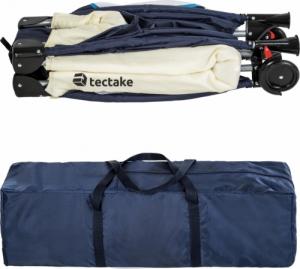 Tectake Łóżeczko turystyczne z przewijakiem kojec - niebieski 10