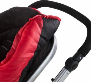 Tectake Śpiwór z termo-wypełnieniem - czerwony 3