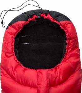 Tectake Śpiwór z termo-wypełnieniem - czerwony 6