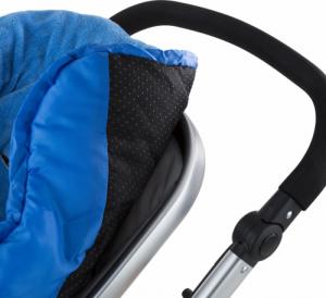 Tectake Śpiwór z termo-wypełnieniem - niebieski 3